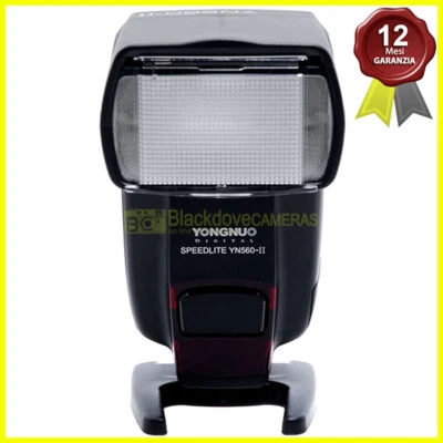 Flash universale Yongnuo YN-560 II wireless N° guida 44 (ISO100, 35mm). - Imagen 1 de 4