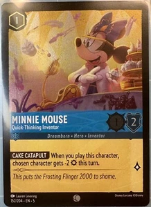 Minnie Mouse - Quick-Thinking Inventor 152/204 Shimmering Skies Cold Foil - Picture 1 of 1