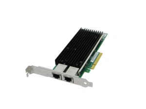 Silicom 2-Port 10GbE RJ45 Ethernet Adapter PE210G2I40 PCIE-2RJ45-10G Adapter - Picture 1 of 5