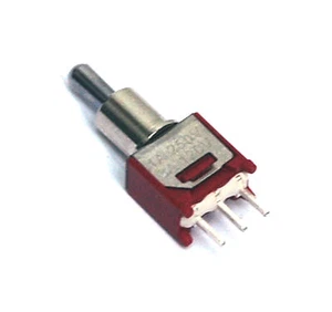 100pc Sub-Miniature Toggle Switch 2MS3T2B2M2QES On/Off/On 3P SPDT UL Dailywell - Picture 1 of 9