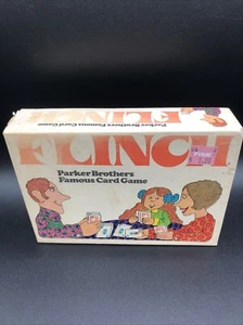 Flinch Famous Card Game Vintage 1976 Parker Brothers Includes 2 Rule books READ - Picture 1 of 12