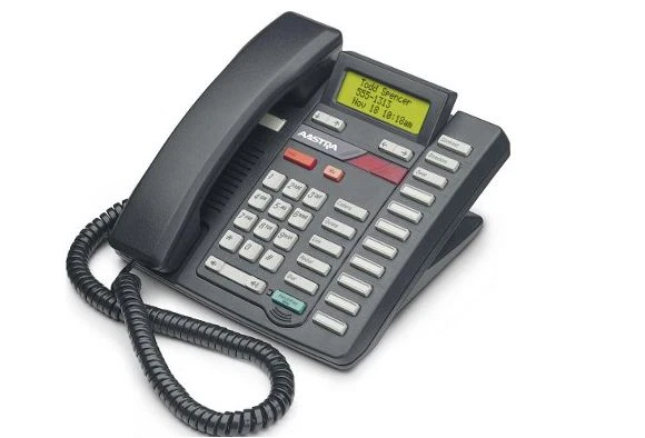 Fully Refurbished Aastra M9316CW Telephone w/Caller ID & Call Waiting (Black) - Image 1 of 1