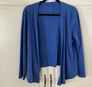 Tejido de algodón abierto FRESH PRODUCT azul real talla XL manga larga usado en excelente estado - Imagen 1 de 3