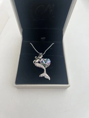 Lote de joias femininas colar coração roxo sereia!🔥 - Imagem 1 de 2