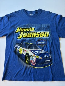 Jimmie Johnson 48 Double Sided 3D Graphic T-shirt Unisex Size Large NASCAR - Picture 1 of 5