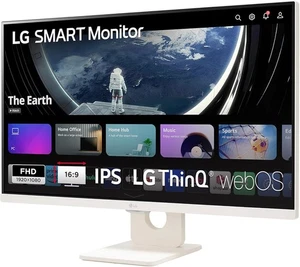 LG MyView 32SR50F-W Smart Monitor 31.5" FHD 1920x1080 HDR10 HDMI WLAN webOS - Afbeelding 1 van 5