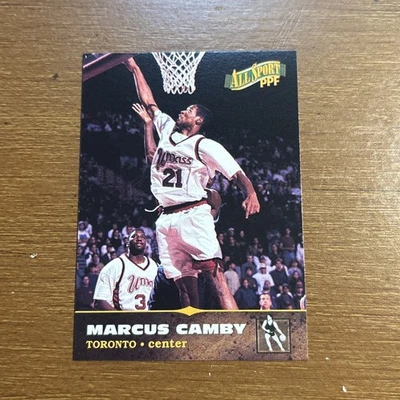 Marcus Camby UMass Minutemen 1996-97 Score Board All Sport PPF #8 - Image 1 of 2