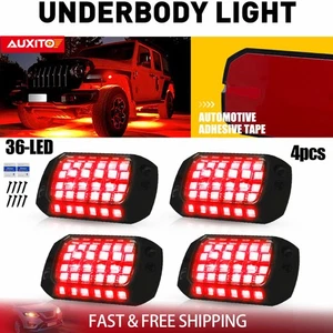 4PCS Underglow Light 36-LED Underbody Red Fit Reverse Bars Lamp Dome Light Yacht - Picture 1 of 12