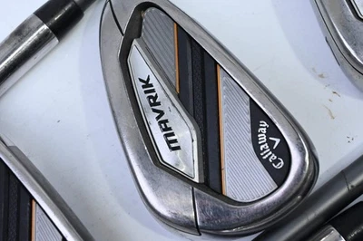 Callaway Mavrik Irons / 5-PW+AW / Regular Flex Project X Catalyst 65 Shafts - Image 1 of 4