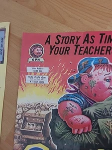 VTG. GARBAGE PAIL KIDS GONE WITH THE GARBAGE POSTER 27 BY 12 INCHES - Picture 1 of 8