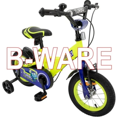 B-Ware Kinder Fahrrad 12 Zoll Kinderfahrrad Gelb Kinderrad Bike Jungenfahrrad - Bild 1 von 4