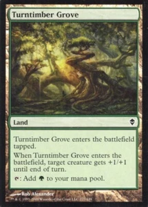 4X TURNTIMBER GROVE 227/249 ZENDIKAR MTG MAGIC NM X4 (yourdeckbuilder) - Picture 1 of 1