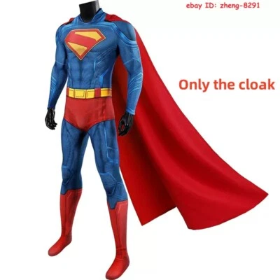 Superman: Legacy Mono Traje Superman Cosplay Disfraz Superhéroe Body Capa Foto 1 de 4