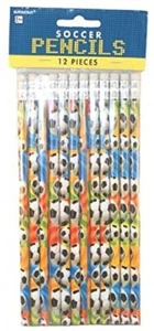 FUSSBALL / Fußball / SOCCER - Bleistiftset Bleistifte mit Radierer 12er Pack  - Bild 1 von 2