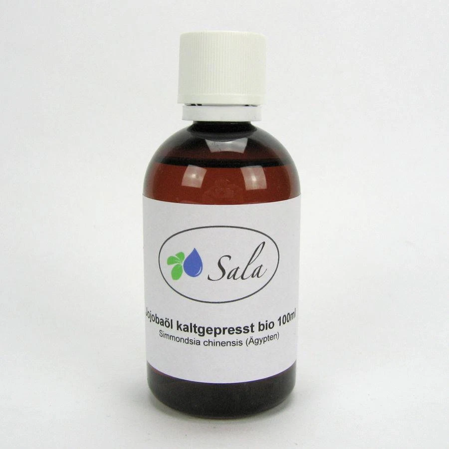 Sala Jojobaöl kaltgepresst gelb Jojoba Öl BIO 100 ml PET Flasche - Bild 1 von 1