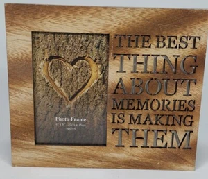 Home Of Style Memories Photo 10x15cm Wooden Frame 23.5x20x3.5cm - Bild 1 von 8