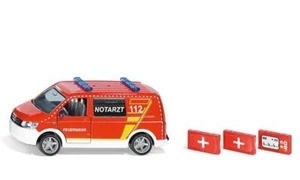 2116 Siku 1:50 VW T6 ambulanza ambulanza medico di emergenza - Foto 1 di 3