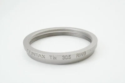 [Mint] Contax genuine 30.5mm adapter ring for Tix Compact Camera #B008 - Image 1 of 4