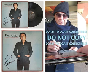 Paul Anka signed Listen To Your Heart album vinyl record COA proof autographed - Picture 1 of 4