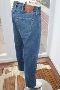 Mens Original 501 Levi Strauss W38 L32 Blue 38R Jeans Straight Levi's - Picture 1 of 22