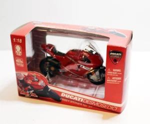 Ducati Motorcycle Red Diecast 1:18, Casey Stoner #27, Sealed Box, New, Rare - Picture 1 of 9