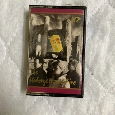 U2 The Unforgettable Fire Cassette Tape Island Records 1984 Pride A4-90231 - Image 1 of 4