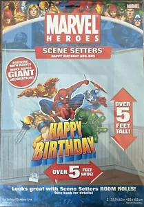 Marvel Heroes Scene Setters—Iron Man, Captain America, Spider Man And Others - Picture 1 of 2