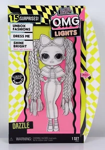 LOL Surprise OMG Lights Dazzle Fashion Doll With 15 Surprises - Picture 1 of 3