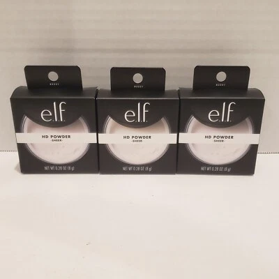 e.l.f. HD High Definition Loose Powder Sheer 0.28 oz Lot Of 3 - Image 1 of 2