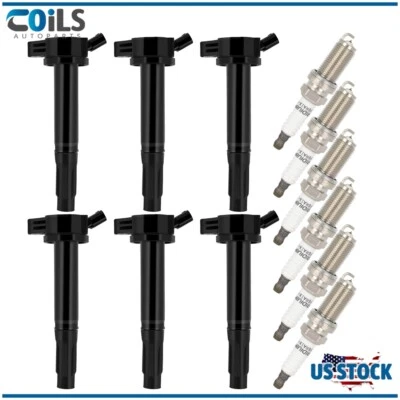 Ignition Coils & Spark Plugs For Lexus ES350 GS350 GS450h IS250 RC300 2.5L 3.5L - Image 1 of 4