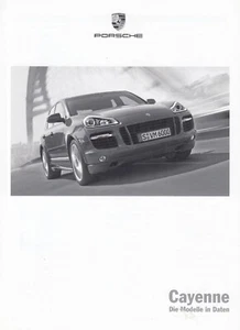 PORSCHE CAYENNE S Turbo Hybrid Diesel Preise Preisliste Ausstattungen 2007 PO - Picture 1 of 1