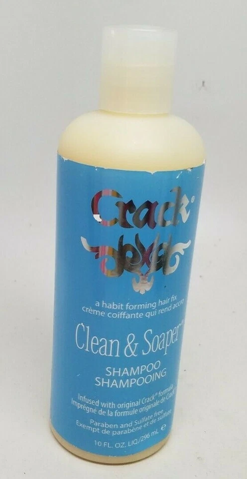 CRACK HAIR FIX Clean & Soaper Shampoo - Moisturizes & Protects Hair From Dryness - Image 1 of 1
