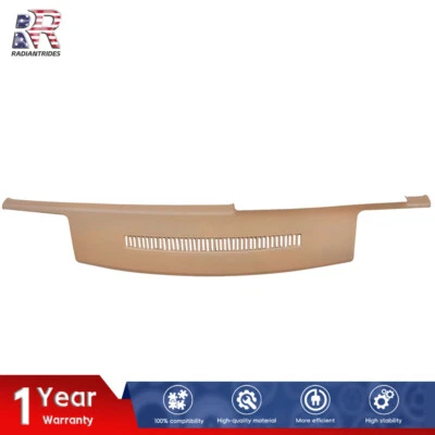 Molded Dash Cover Overlay w/Grille Beige For 1988-1994 Chevy GMC C1500 K1500 - Image 1 of 4