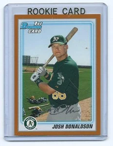 Josh Donaldson 2010 Bowman Orange Border Parallel Prospect Rookie Card #bp61 - Picture 1 of 1