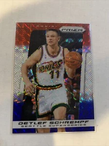 DETLEF SCHREMPF 2013-14 PANINI PRIZM RED WHITE BLUE PULSAR #217 SEATTLE SP - Picture 1 of 2