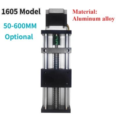 Rail Motion Slide Stage Actuator CNC Linear Guide Stroke  With 57 Stepper Motor - Image 1 of 4