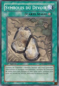 Symboles du Devoir - SDWS-FR029 - Carte YU-GI-OH - Neuve - Française  - Picture 1 of 1
