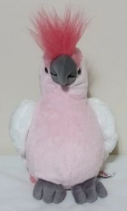 GANZ Rosa Kakadu Nymphensittich Vogel Plüsch Ganz-Cheektowaga Gewichteter Pelletboden - Bild 1 von 12