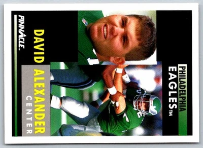 1991 Pinnacle David Alexander #205  Football Card - Image 1 of 2