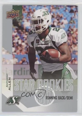2014 Upper Deck CFL Star Rookies Anthony Allen #170 - Image 1 of 2