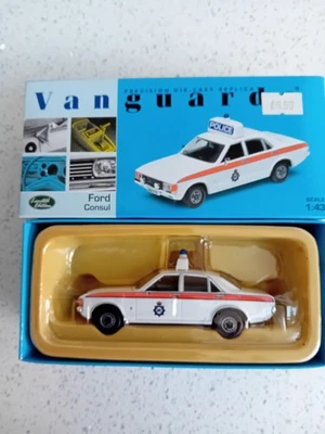  VANGUARDS Lledo/Corgi Ford Consul VA 05503 West Yorkshire Police - Edición Limitada Foto 1 de 4