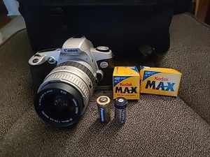 Canon EOS Rebel Kiss (Japanese version of Rebel G), Sigma 28-80mm, film, bag - Picture 1 of 14