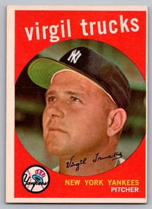 Topps #417 Virgil Trucks Yankees 1959 - Imagen 1 de 3