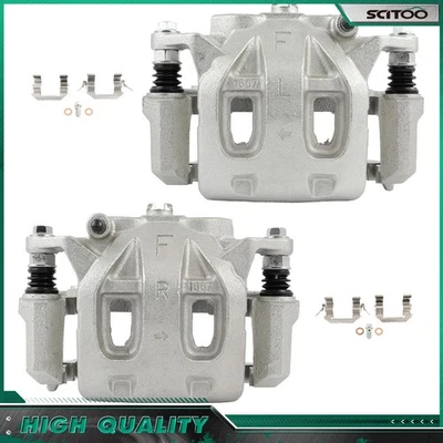 For 2006 - 2011 2012 Infiniti FX35 V6 3.5L Front Brake Calipers w/ Bracket - Image 1 of 4