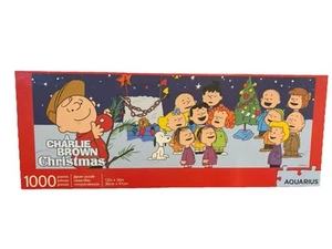 Peanuts Snoopy Charlie Brown Puzzle Christmas 1000 Piece - Picture 1 of 2