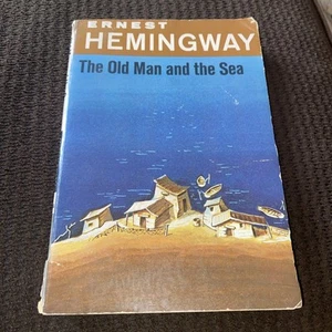 The Old Man and the Sea by Ernest Hemingway Vintage Paperback Book Scriber 1952 - Picture 1 of 6