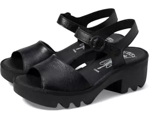 Sandalia Fly London para mujer TULL503FLY suela gruesa gancho y lazo correa al tobillo - Imagen 1 de 25