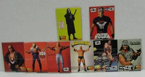 Lote de 8 tarjetas emergentes 3D de lucha libre WCW/NWO 1999 - Imagen 1 de 9