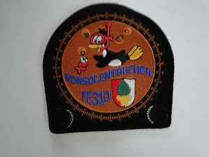 Aufnäher Bundesmarine Konsolentaucher TE 310    ca 9 x8,5  cm - Bild 1 von 1