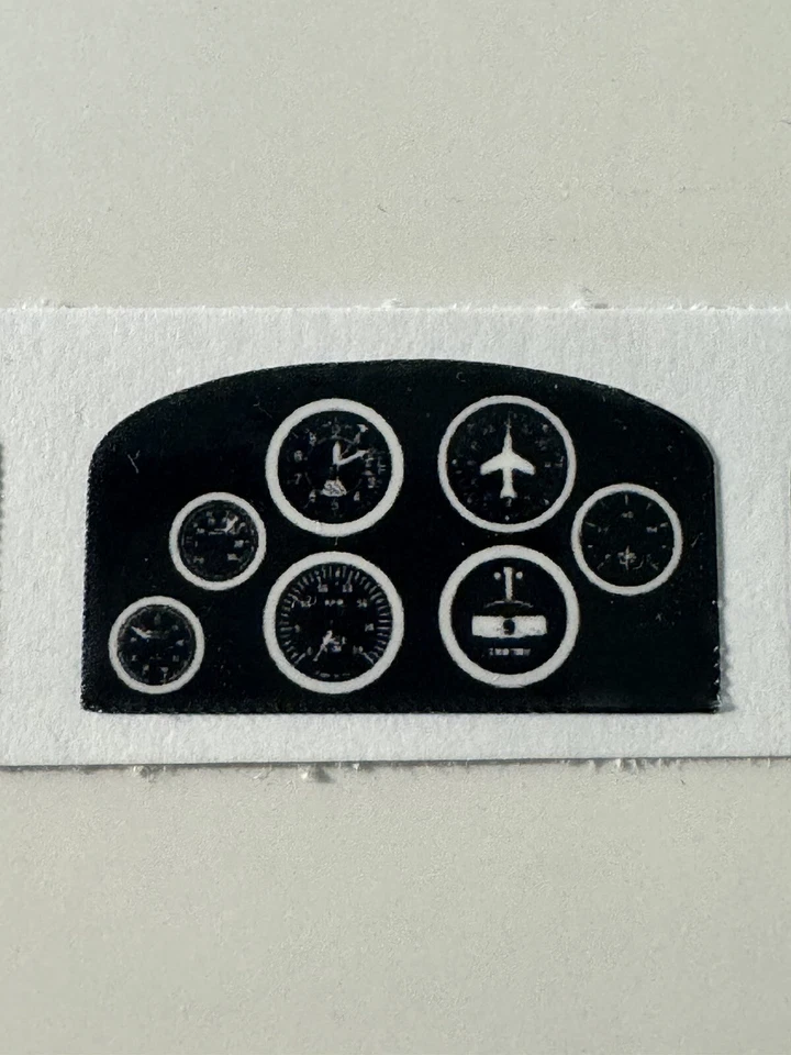 PT-19 Similar Replica Cox 049 Instrument Panel  Airplane Sticker  Reproduction - Image 1 of 1